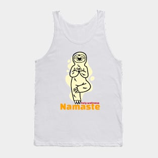 holy wellness namaste Tank Top